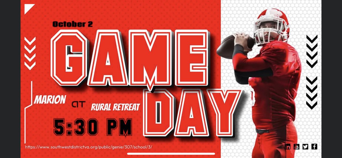 MMS_Rocks1's tweet photo. It’s GAMEDAY! Game time has been changed to 6:00pm….. https://t.co/sEXtsZI9Dr