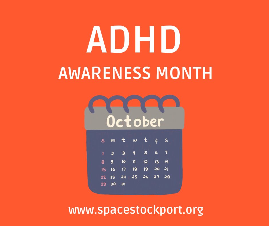 Happy ADHD Awareness Month. We celebrate it all year round but in October, everybody else joins in #ADHD