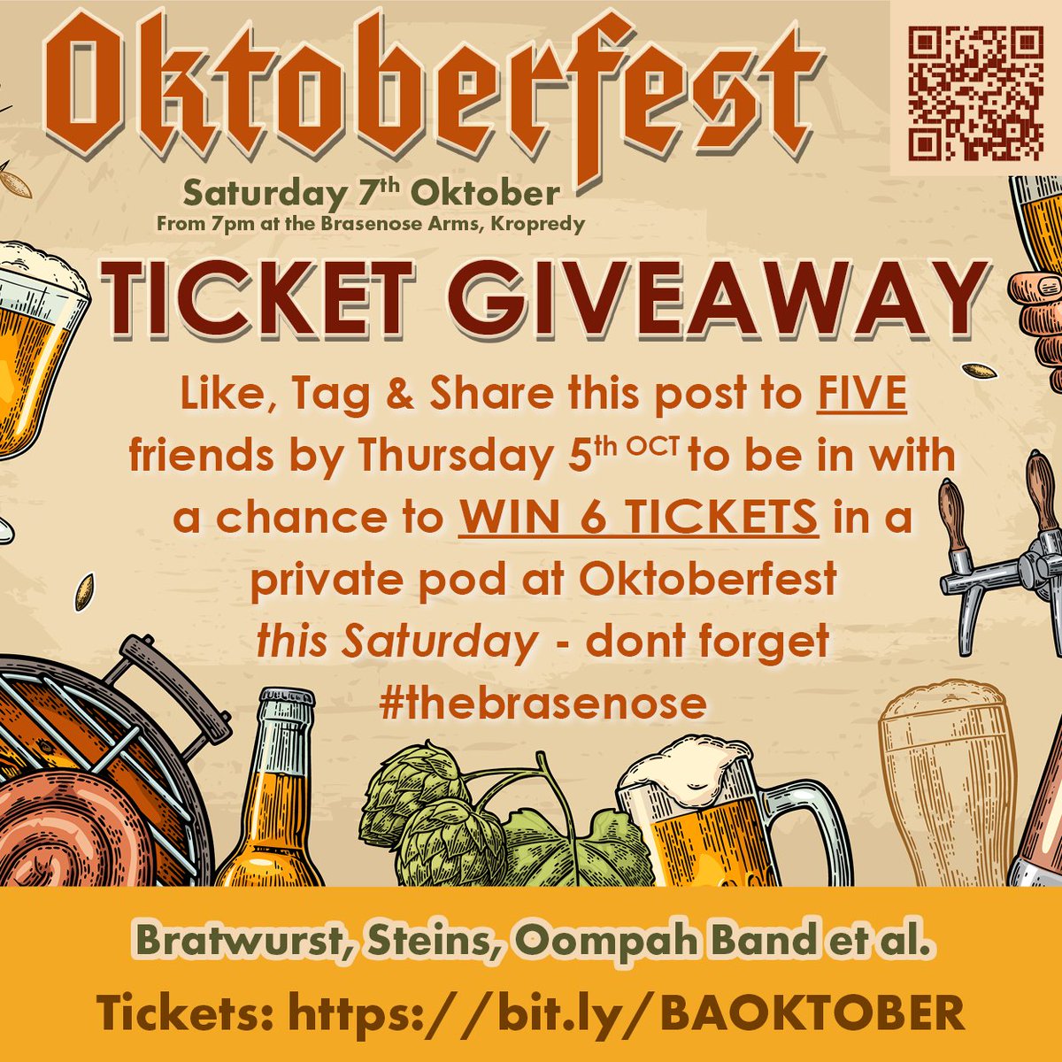 Brasenose Fringe (@brasenosefringe) on Twitter photo Like Tag Share to Win 6 tickets...
The Brasenose Arms
#thebrasenosearms #Oktoberfest <a href="/banburyshire/">Banburyshire Info</a> Like Tag Share to Win 6 tickets...
The Brasenose Arms
#thebrasenosearms #Oktoberfest <a href="/banburyshire/">Banburyshire Info</a>
