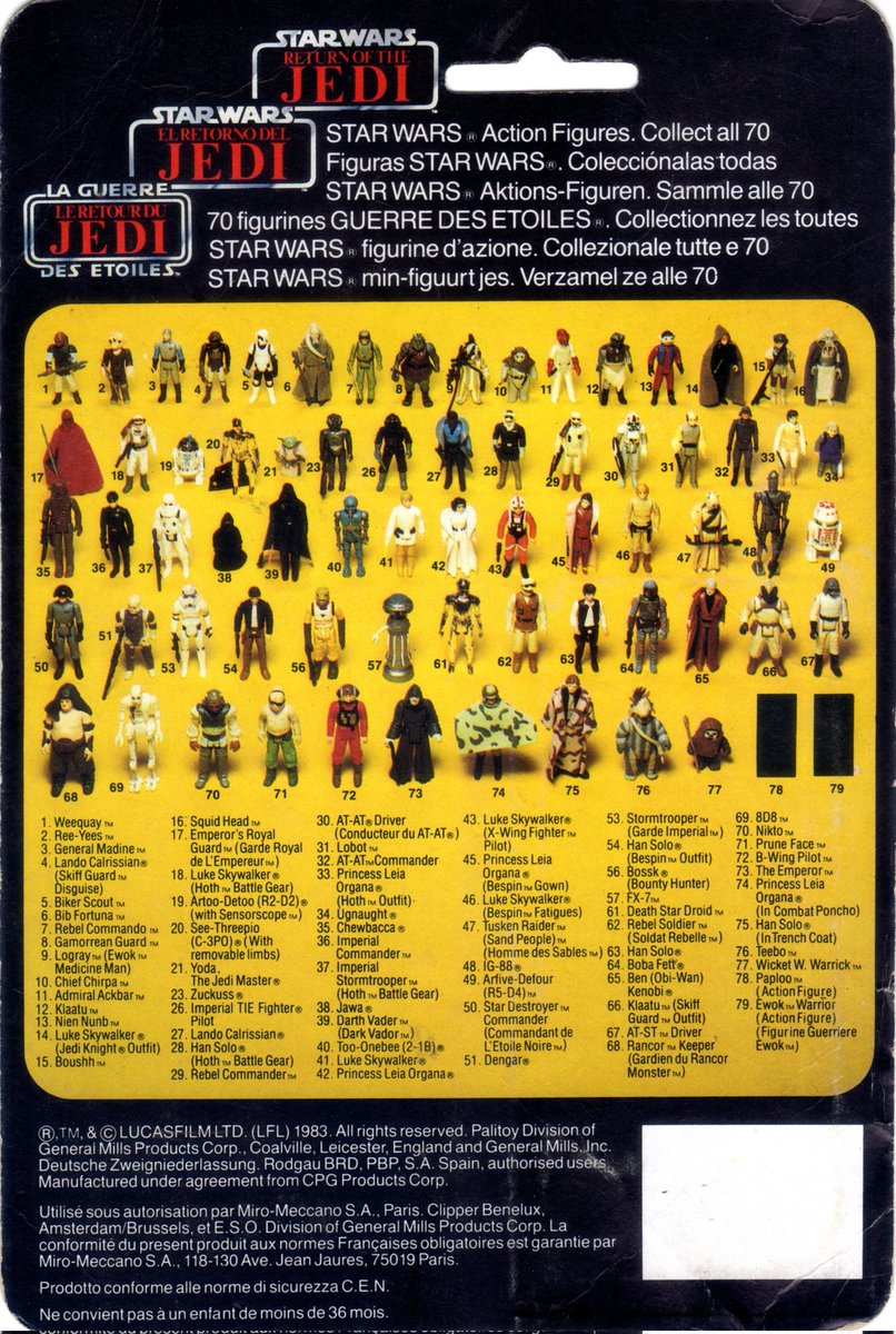 Bobafeet75's tweet photo. #StarWars #Kenner #ReturnOfTheJedi 1983
#Figures #ActionFigures #Figurines #Trilogo #Vintage #Card #Ewok #Lumat #EwokWarrior ❤👍😉 https://t.co/XQtwJf0Ouv
