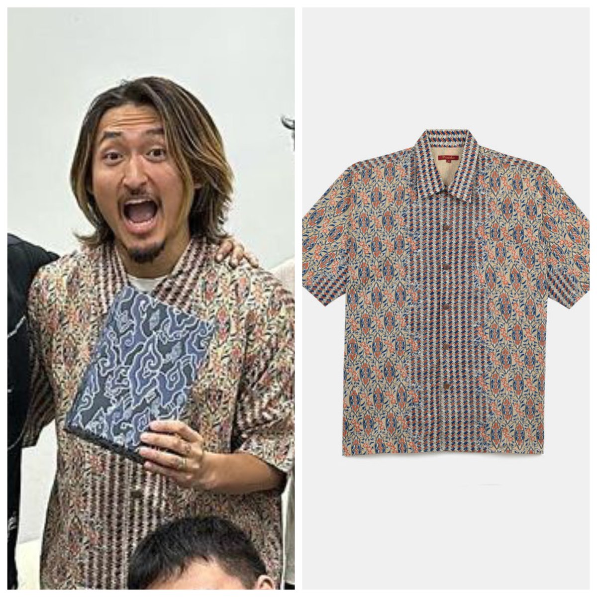 lee13215_10969's tweet photo. #ONEOKROCK ๐ Batik ๐ฎ๐ฉ
Pithecanthropus Bali
Batik patterns
Taka: Bunga Koin (coin flower)
Toru: Lotus Merah (red lotus)
Tomoya: Bunga Nanas (pineapple flower)
Ryota: Rumput Anggrek (orchid grass)
Rp. 1.100.000 (ยฑ$73.08)
*btw October 2 is batik day
#OORStyle #OORFashion https://t.co/9AgReRIkB4