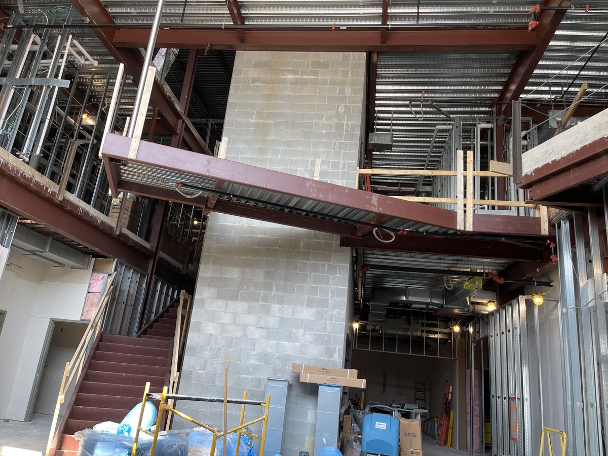 New project feature! Our construction colleagues are currently hard at work building a new 3-story HealthLinc facility in Michigan City. Can't wait to see the completed product!