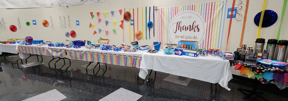 Kicking off Serve Customer First Week with a blue theme, all day coffee bar &amp; endless snacks! I am also proud to represent AT&amp;T's Indigenous employees in my #ICAE shirt made to help support ICAE scholarship &amp; community programs!
<a href="/JCDreamTeam/">Johnson City Call Center</a> 
#SCFW2023 #MBCGoodStuff #LifeAtATT