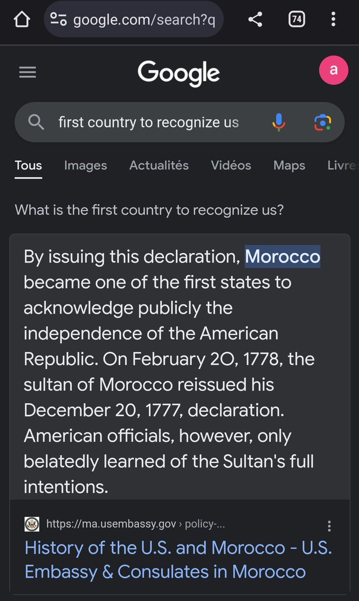 mlyabdelkabir's tweet photo. The kingdom of morocco is older than where your bigdata are stored  !
Check your servers for more information !

#stopusinggoogle @google https://t.co/4rLYoe3pWZ