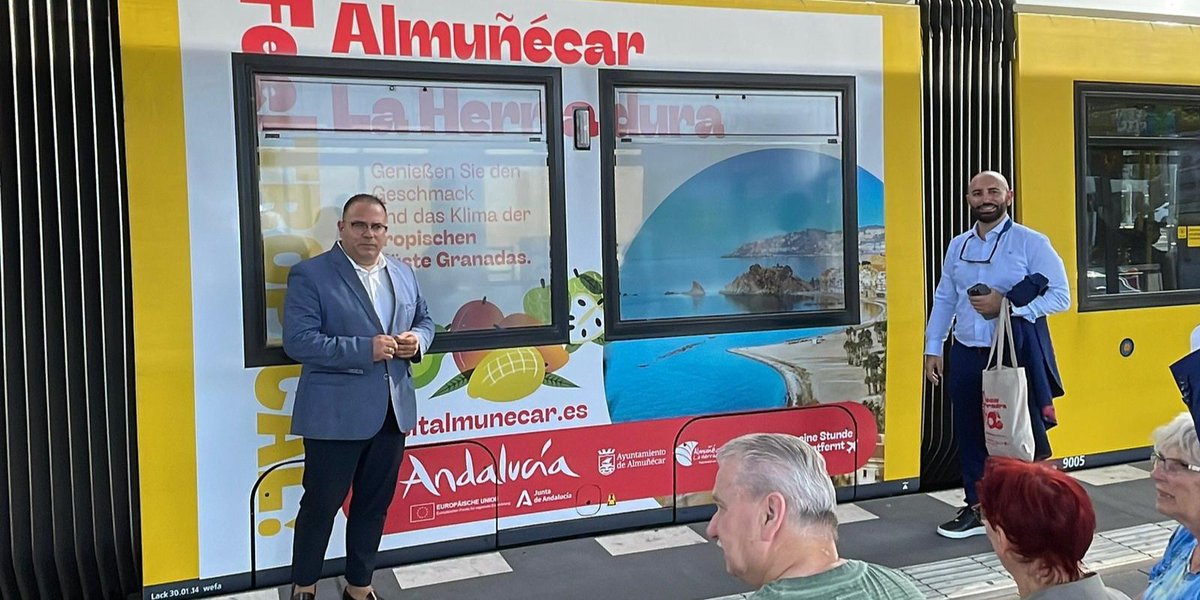Motril__Digital's tweet photo. Almuñécar se promociona en Alemania bajo el lema  FeelTrocapical
https://t.co/S6eMXhkfbB https://t.co/JmzghEMA42