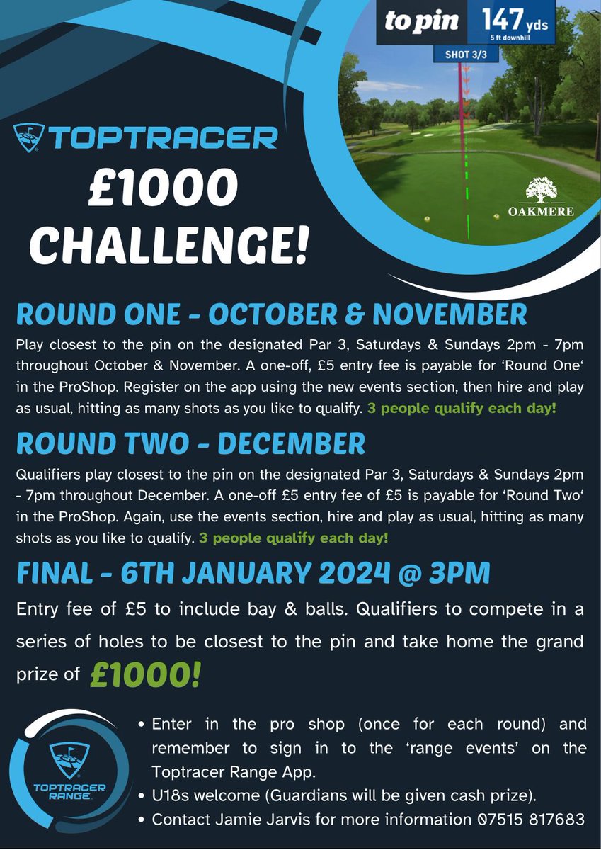 Oakmere Driving Range tweet media