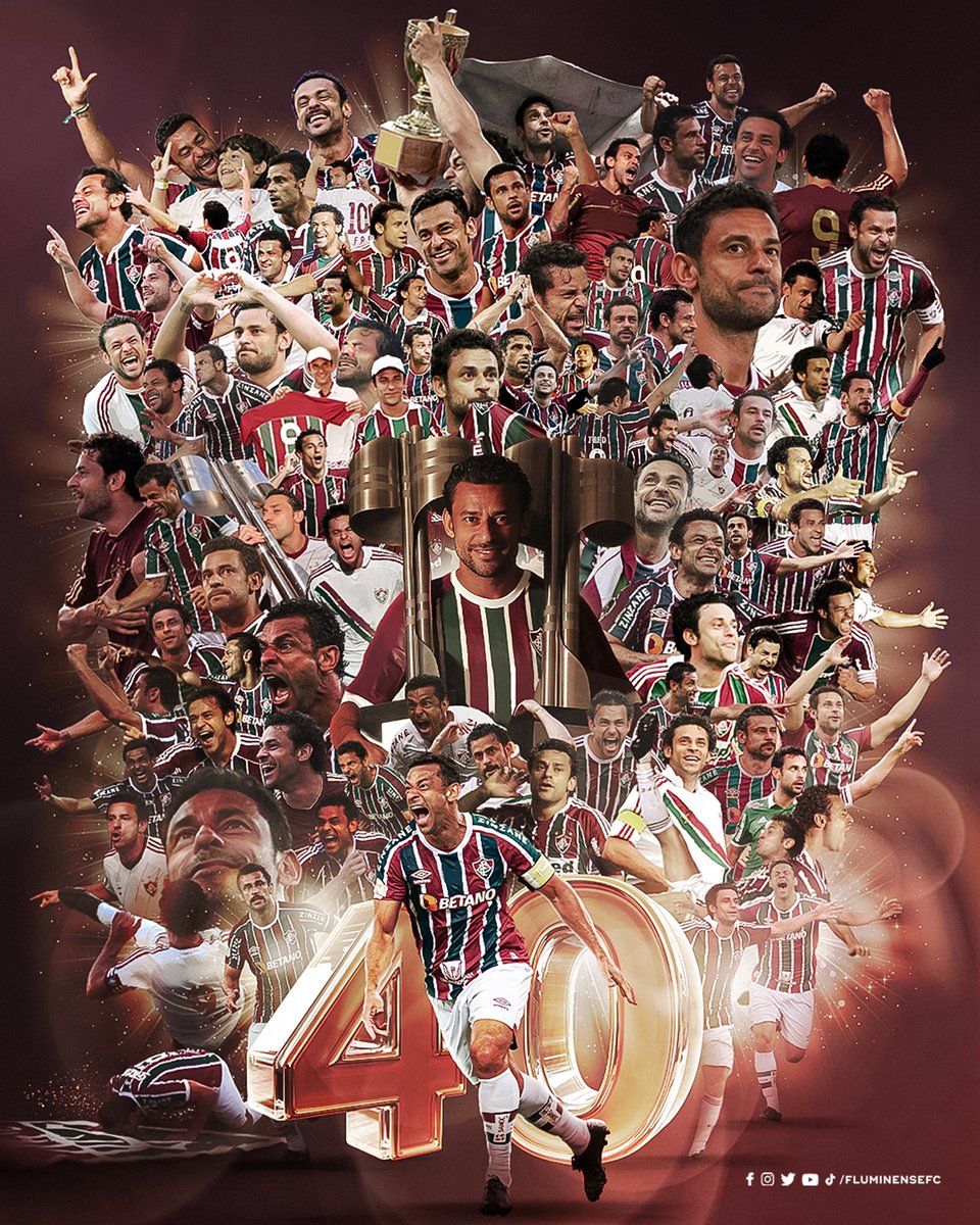 FluminenseFC's tweet photo. 40 anos de Frederico Chaves Guedes.

A quem a camisa 9 do Fluminense sorri. Foram momentos inesquecíveis com ela, entre eles 199 gols. Entre nós, Tricolores e Fred, identificação e amor eterno.

Feliz aniversário, Ídolo, Tricolor e Artilheiro!

#VaiTePegar #FredEtern9 https://t.co/4Wr1RNNOvF