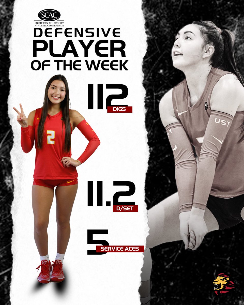 KARA SPICE put <a href="/scac_sports/">SCAC</a> ON NOTICE 🆘 this past weekend with 11.2 digs per set to earn Defensive Player of the Week ‼️ 🏐

#CeltCulture | #OnNotice