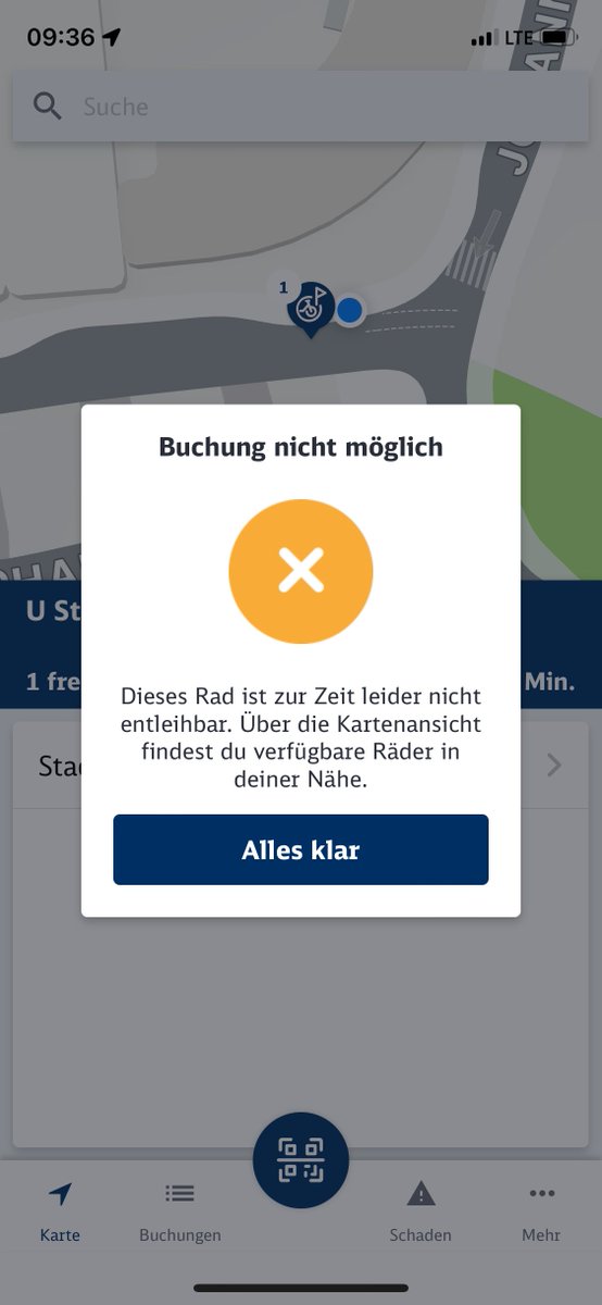 RadwegH's tweet photo. Viel Ärger mit #StadtRAD. Seit Einführung des #49EuroTicket häufen sich die Kundenbeschwerden.
Auch wir haben mehrfach versucht ein RAD auszuleihen doch nach der Eingabe des Öffnungscodes startet zwar die Miete, das Schloss lässt sich aber nicht entriegeln.
@hochbahn @DB_Presse https://t.co/3hqIUFmOFL