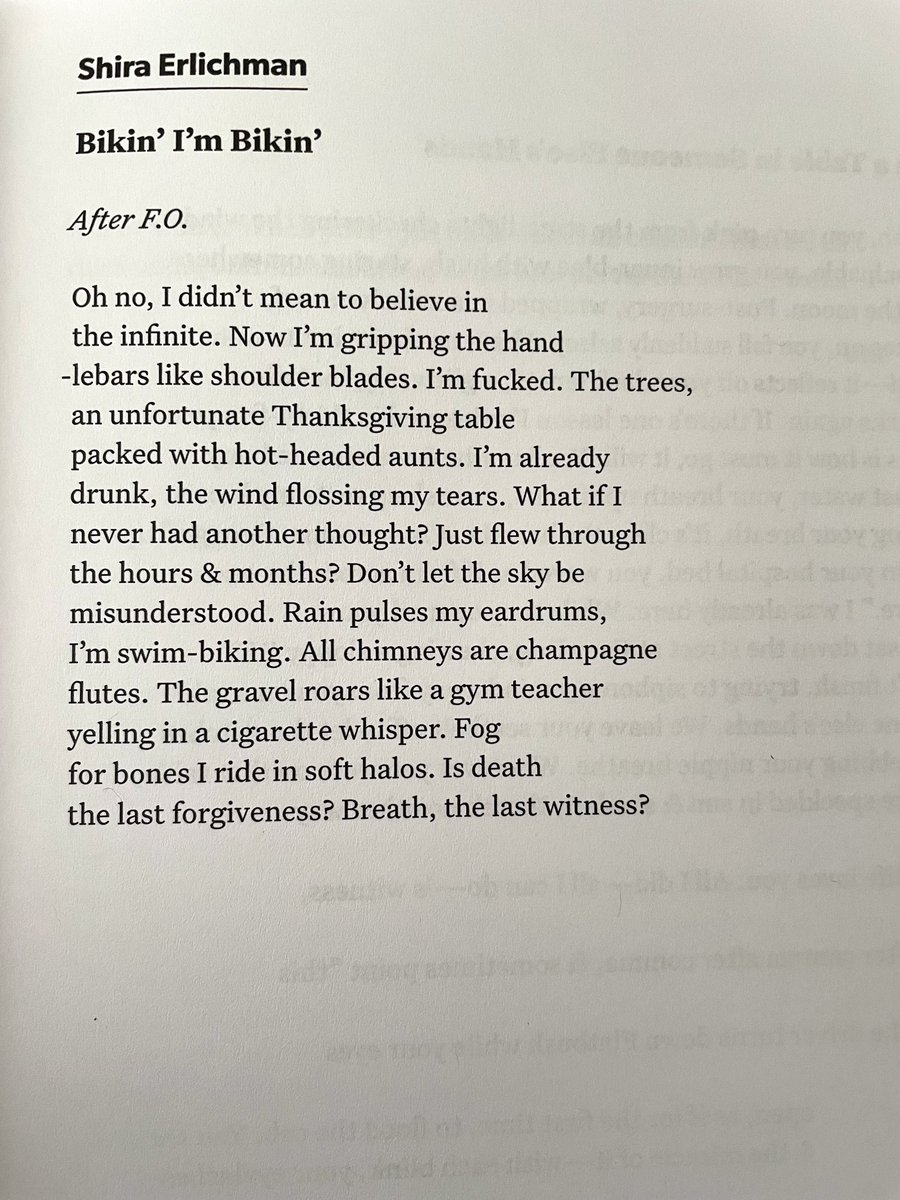 sheer_awe's tweet photo. A sweet thrill––my poems are in @PoetryFound for the first time––&amp; in incandescent company. 

1/2 is "Bikin' I'm Bikin'," a sonnet after the one &amp; only Frank Ocean &amp; freedom itself &amp; ripping halos on your bike, away, away from it all. https://t.co/o94k0ufVm8