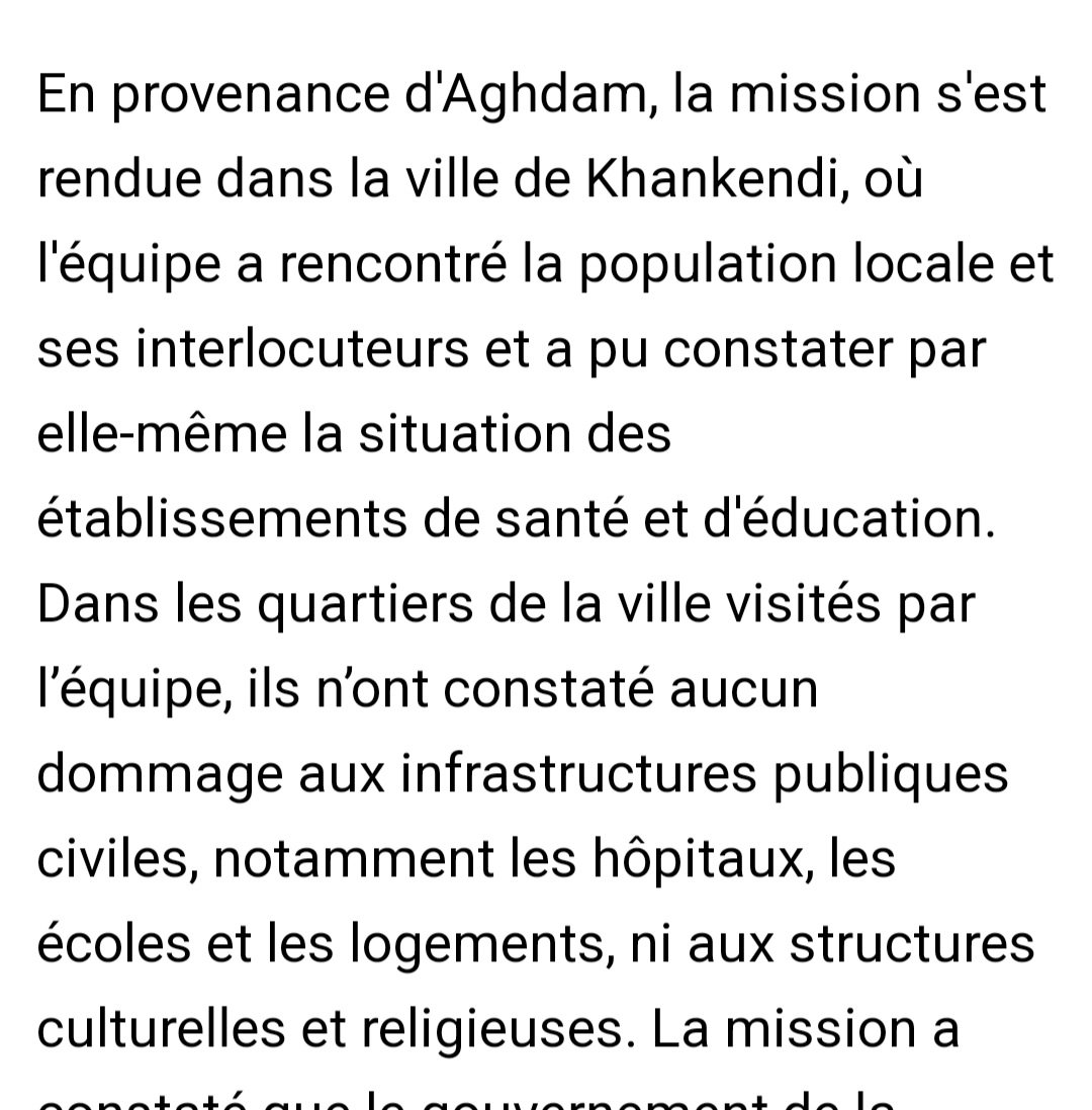 jchribuisson's tweet photo. Il y a 2 semaines,j'ai diffusé des images d'immeubles civils abîmés ou détruits lors du bombardement de #Stepanakert. Pas de chance,la mission de l'#ONU en #Artsakh ne les a pas vus si on en croit son rapport,rédigé par Rachad Huseynov. Un Azéri,faut-il le préciser.
#bouffonnerie https://t.co/SngxnRdDZL