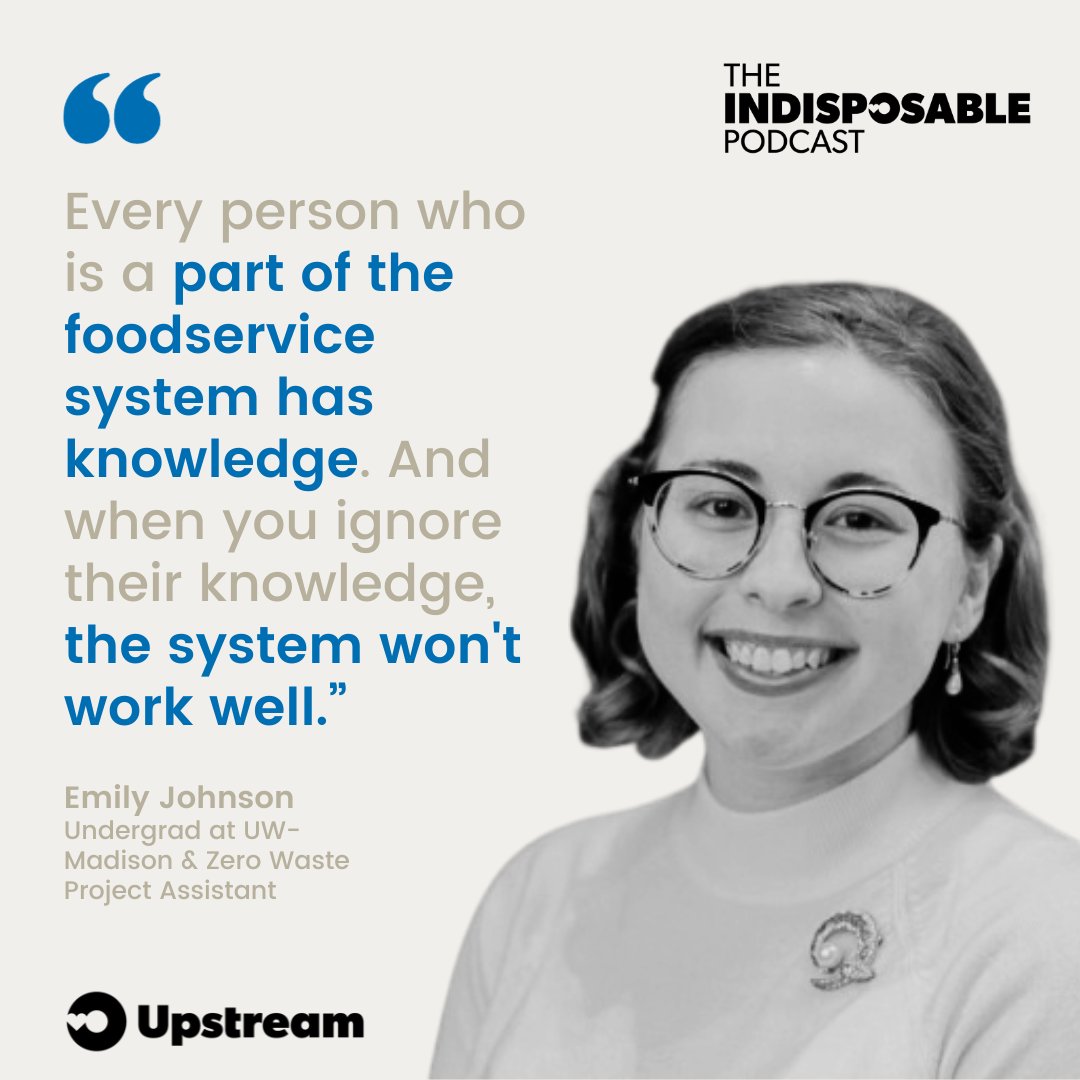 🌞🌿Happy Monday, Solutioneers! Today we're feeling motivated because reuse is beginning to take hold at college campuses in a big way.

🎧Learn more on #TheIndisposabePodcast, with guests from @PostLandfill, @uwmadison, and <a href="/UofNH/">University of New Hampshire</a>: upstreamsolutions.org/podcast/a-high…