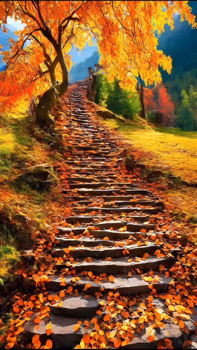 Good morning 🍁💛💙💛🍁