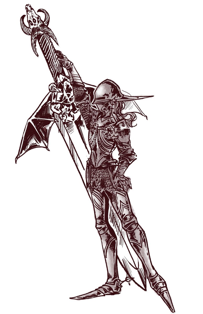 ullevikk's tweet photo. Yeah sure that "defeat the demon king" quest was a success and the loot was pretty nice but DEAR LORD what are you even planing to do with that sword? https://t.co/rKN3pFQ0wX