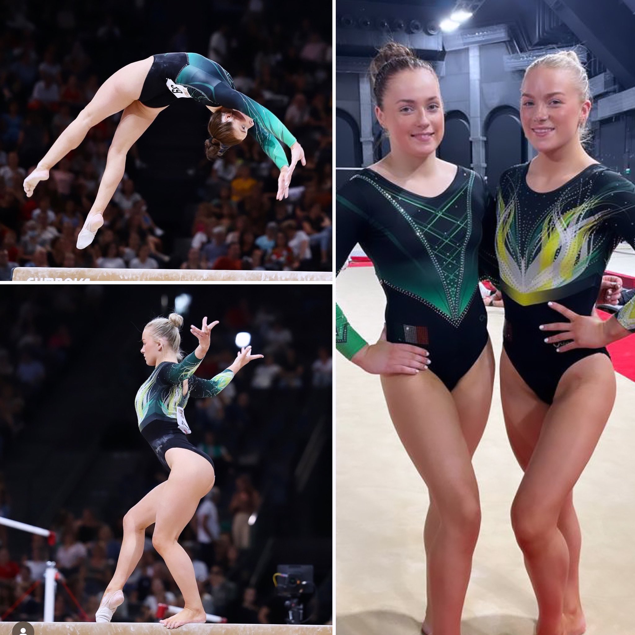 Gymnastics Ireland  Ireland's Hilton and Slevin finish competition…