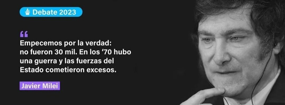 manuvitricida's tweet photo. Ayer, en el debate presidencial, Javier Milei hablo de "empezar por la verdad" y acto seguido reprodujo una serie de mentiras. 

Si realmente te interesa la verdad, seguí leyendo. Si te interesa defender a un político, es comprensible que evadas este hilo 🧵 https://t.co/0psg818bFI