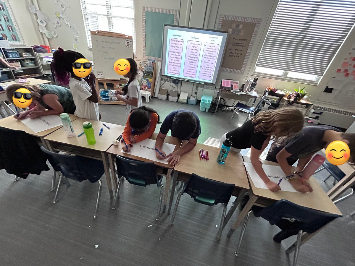 Our class is working on setting personal goals rooted in our understanding of our Learning Skills. Today’s focus was to better understand Responsibility, Independent Work &amp; Organization and how we can improve these skills in our class. #goalsetting #grade4 #grade5 <a href="/PEPanthersLND/">Princess Elizabeth PS</a>