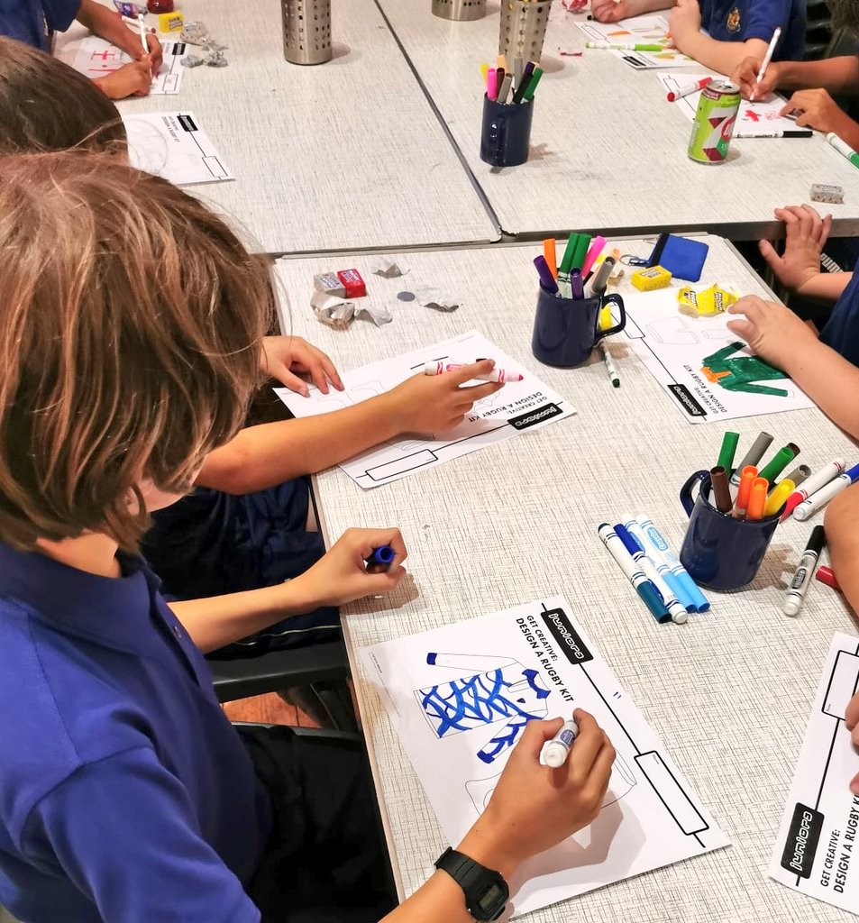 Our Juniors age groups took on a 🏉 #RugbyWorldCup themed programme last week... playing tag rugby, learning about countries in the tournament, designing their own rugby kit, creating their own Haka as well as thinking about what it means to be part of a team.  #BBadventure