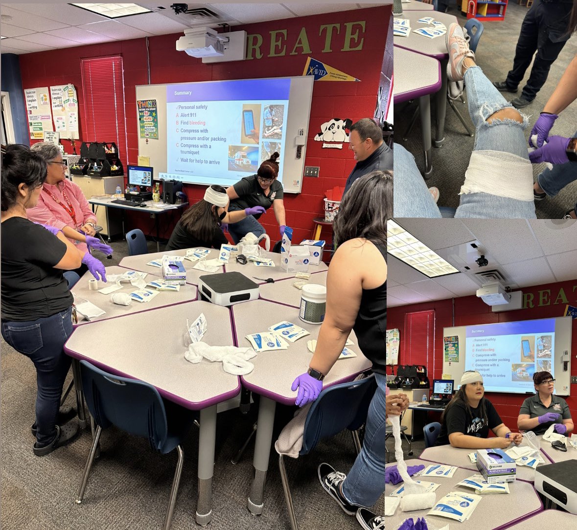 Ms. Barraza (@hbarra05) on Twitter photo First day of fall intersession filled with lots of learning for students and teachers!
Thank you Officer Nevarez, Officer Melendez and <a href="/lgonz_HBallES/">L. Susana Gonzalez</a> for putting safety first at Dalmatian Nation. #TeamSISD First day of fall intersession filled with lots of learning for students and teachers!
Thank you Officer Nevarez, Officer Melendez and <a href="/lgonz_HBallES/">L. Susana Gonzalez</a> for putting safety first at Dalmatian Nation. #TeamSISD
