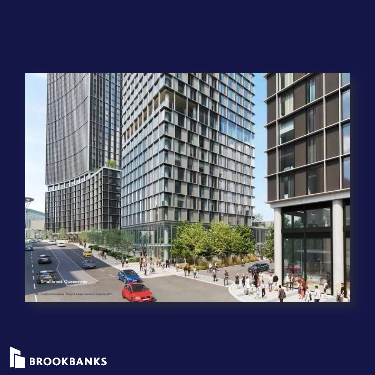 It’s great to see the proposed development at Smallbrook Queensway in Birmingham has secured planning consent on the 28th September. Brookbanks are delighted to have assisted CEG: with financial viability and engineering support services for this landmark redevelopment.