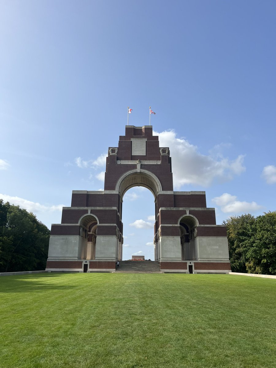 LC_aitchison's tweet photo. My first abroad school trip completed. Returning to the battlefields of WW1 as a teacher after visiting as a pupil! https://t.co/dVYRDR8oWl
