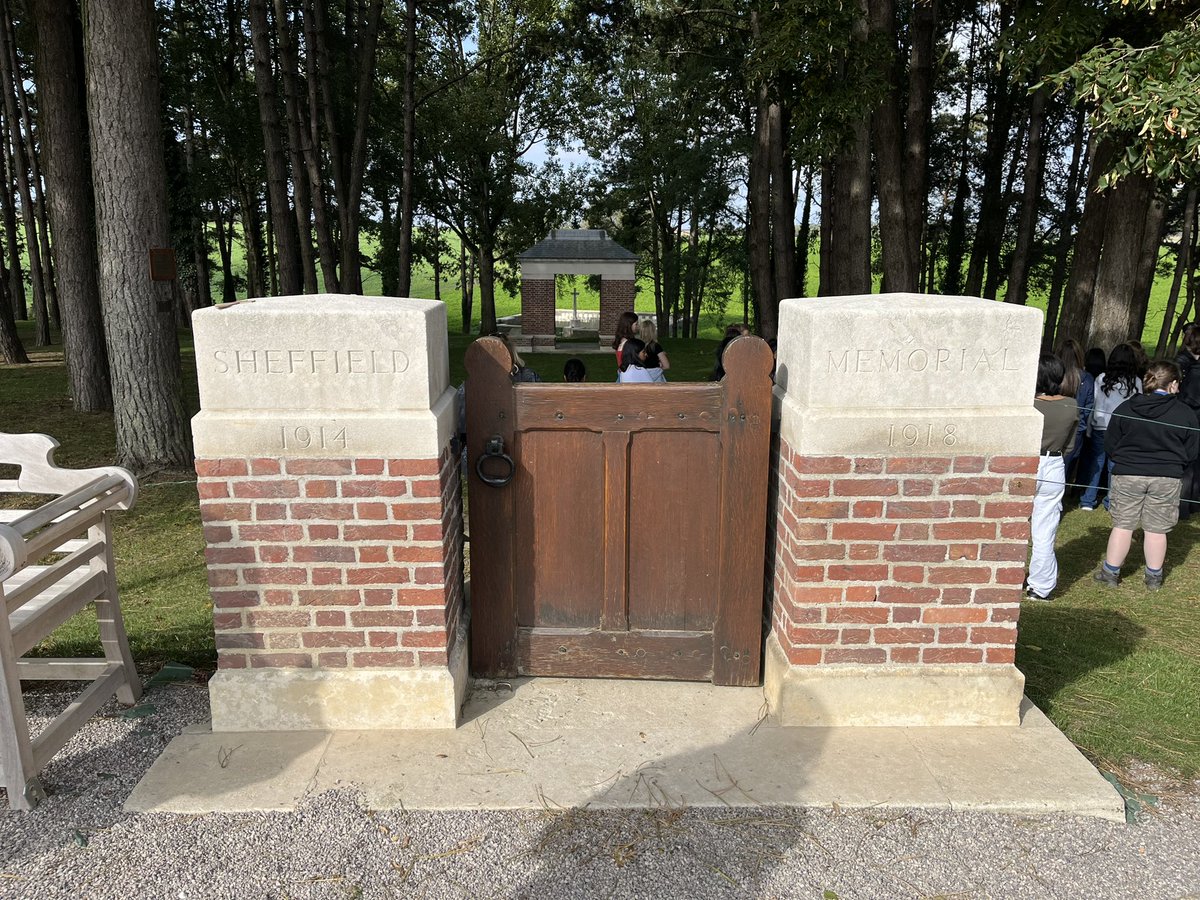 LC_aitchison's tweet photo. My first abroad school trip completed. Returning to the battlefields of WW1 as a teacher after visiting as a pupil! https://t.co/dVYRDR8oWl