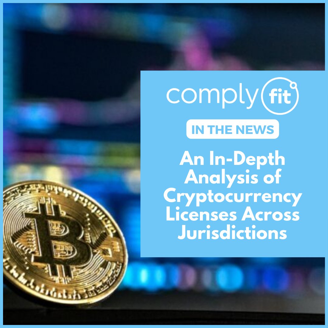 ComplyFit's tweet photo. #Cryptocurrencies reshape finance, posing regulatory challenges and opportunities. A robust licensing framework is essential. Explore this complex world. Read more: https://t.co/7GE7m13gjr

#cryptolicense #virtualcurrencylicense https://t.co/DMDQTMjRZM