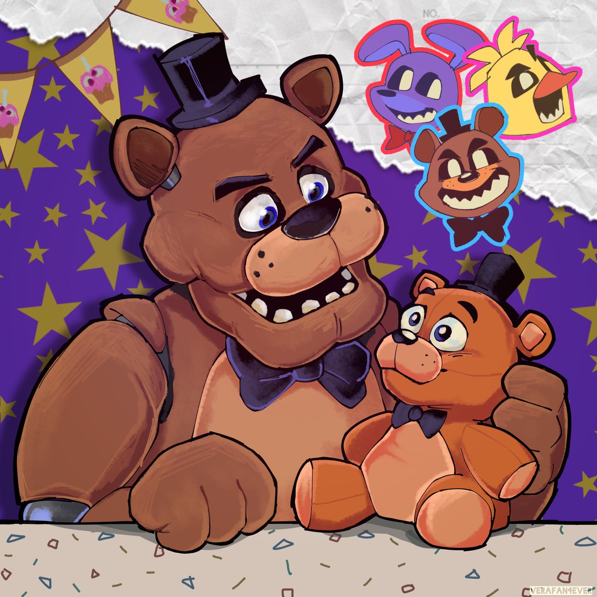 verafan4ever's tweet photo. It’s fnaf month https://t.co/e1ybdxBr0n