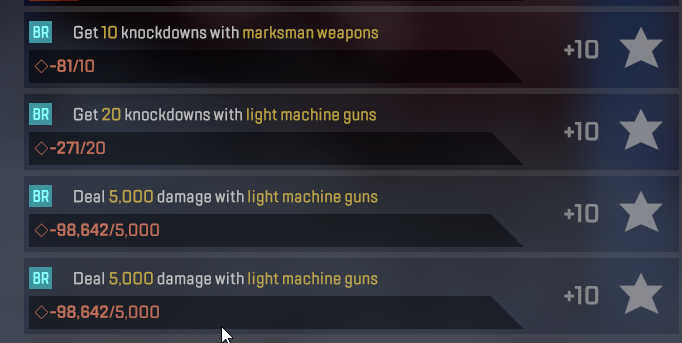 Yo <a href="/PlayApex/">Apex Legends</a> I just want to do some Battlepass Challenges...