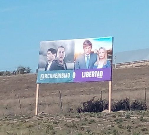 ElTrumpista's tweet photo. BIEN CARAJO. 

KIRCHNERISMO O LIBERTAD https://t.co/aqTvqlfmpO
