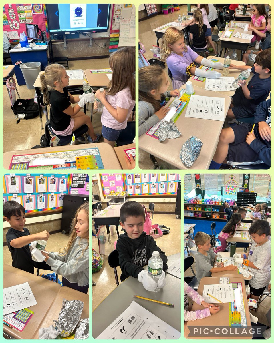 Loving <a href="/MysterySci/">Mystery Science</a>!! Today we tested materials to see if they were insulators 🧤🧦 <a href="/BLE_Chiefs/">Birch Lane School</a> <a href="/MassapequaPS/">MassapequaPS</a>