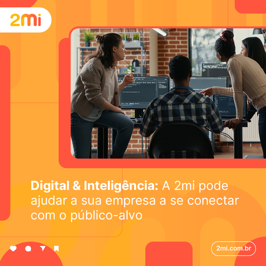grupo2mi's tweet image. Conecte-se de forma estratégica com seu público usando o poder da 'Digital &amp;amp; Inteligência'. Com a 2mi, você transforma a jornada da transformação digital em realidade. Descubra como revolucionar sua empresa hoje mesmo!

#2mi #ConexãoEstratégica #DigitalEInteligência