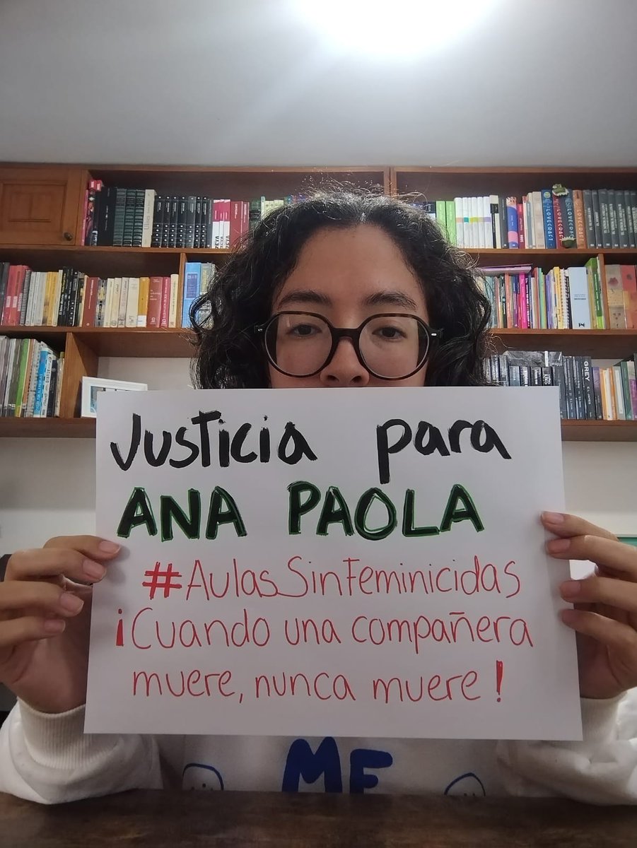 La impunidad y le demora en la justicia revictimiza a la familia.
¡Justicia para Ana Paola!
#FueFeminicidio
#AulasSinFeminicidas
#JusticiaParaAnaPaola