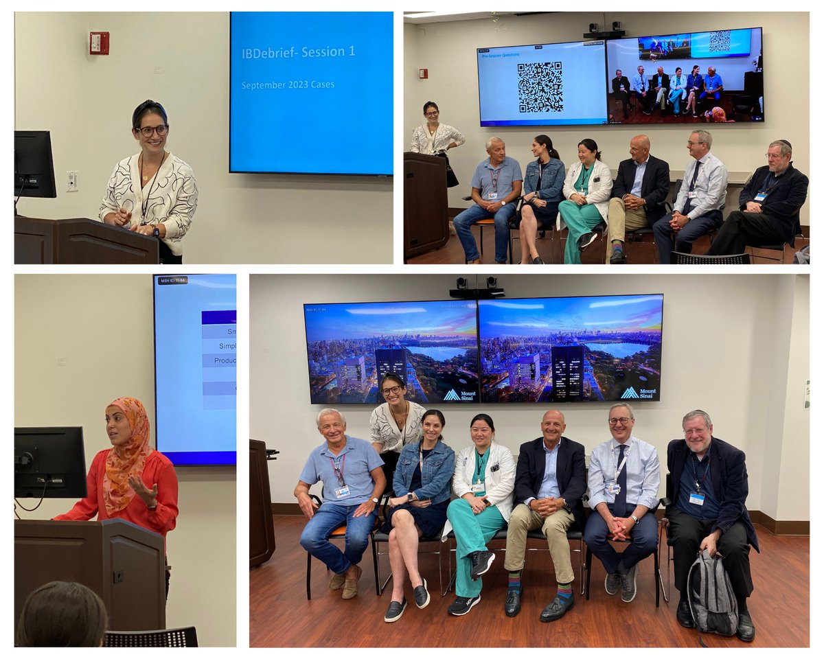 MountSinaiGI's tweet image. ICYMI - A glimpse from the first @IBDebrief session back on Sept 5th!

Don't miss out on the fun! Hope to see our #MountSinaiFamily at tonight's session! @mountsinaidom @zsgottlieb @IcahnMountSinai