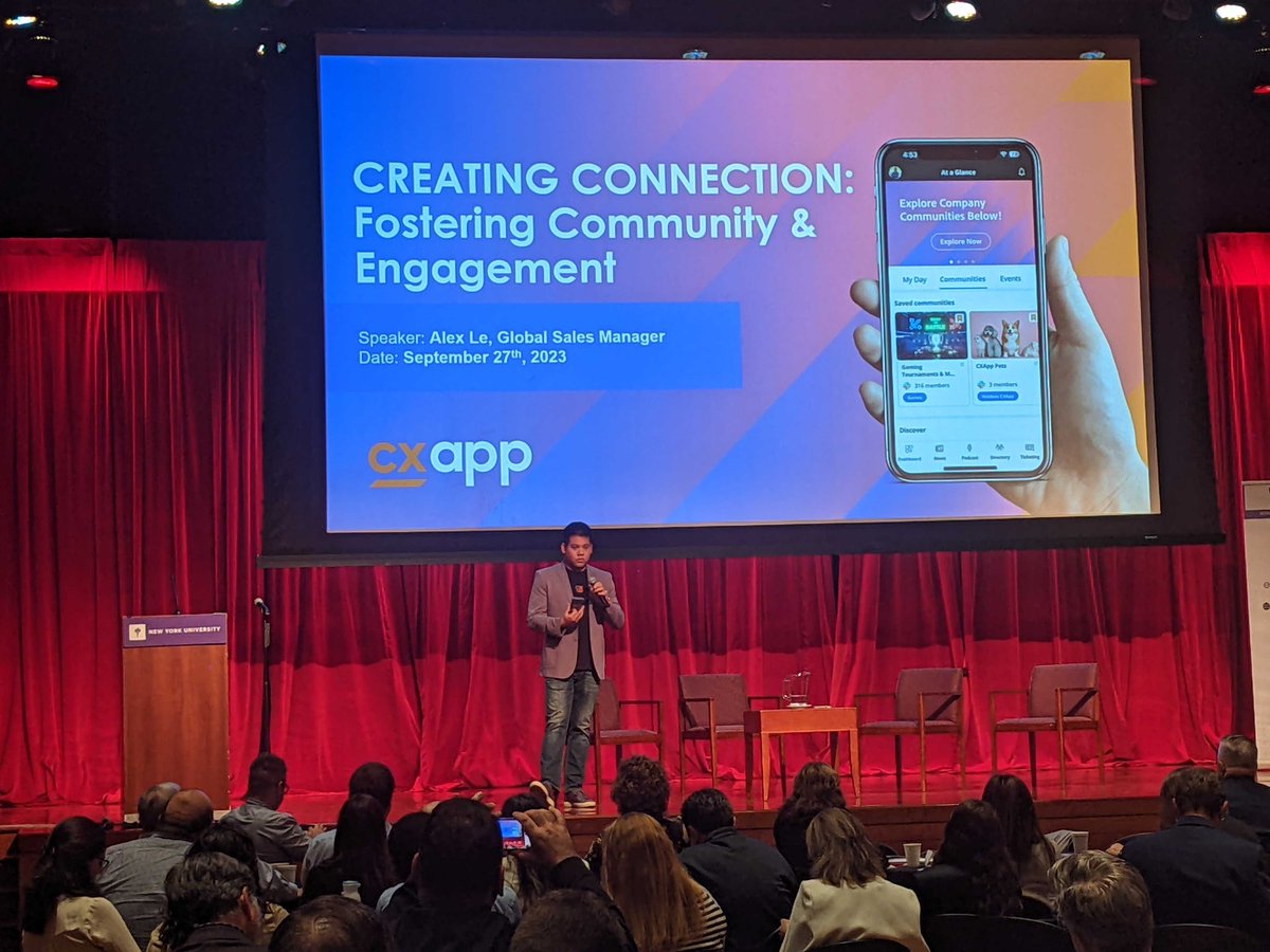 Thank you @WorktechEvents NY! While we’ve wrapped up this year’s event, there’s so much more to explore with Alex, Evan and Jeff. Chat with us today to optimize your 2024 global WX strategy: hubs.la/Q0242P0H0 

#WT23NY #WORKTECH #WORKTECHNY #CXAPP #CXAI