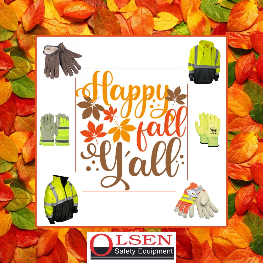 Leaves are changing🍁Cool weather is near &amp; we're here to help w/gear you need🧤olsensafety.com/cold-weather-p…

info@olsensafety.com 
800-343-6461 
olsensafety.com

#October #Fall #Autumn #ColdWeather #Gloves #Jacket #Sweatshirt #Construction #OlsenSafety <a href="/RadiansInc/">Radians Safety</a> <a href="/MCRSafety/">MCR Safety</a>