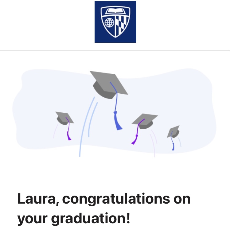 Laura Malmut, MD, MEd (@lauramalmutmd) on Twitter photo I am very excited to share that I have completed my Master of Education degree <a href="/JHUeducation/">JHU School of Education</a>. I am looking forward to continuing my career as a clinician while also focusing on improving disability education in the health professions#Physiatry #MedEd ♿️👩🏻⚕️ I am very excited to share that I have completed my Master of Education degree <a href="/JHUeducation/">JHU School of Education</a>. I am looking forward to continuing my career as a clinician while also focusing on improving disability education in the health professions#Physiatry #MedEd ♿️👩🏻⚕️