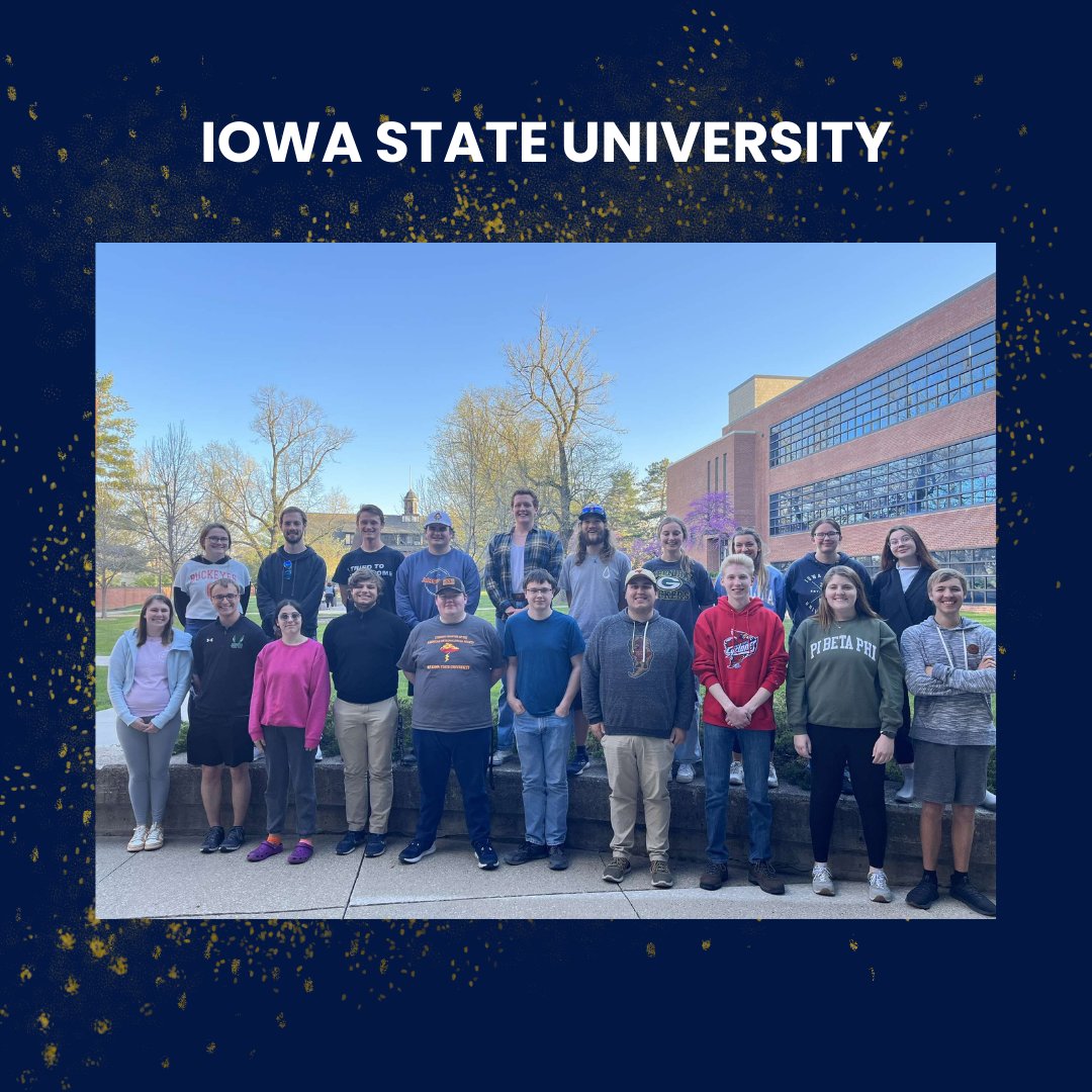 AMSLCAC's tweet photo. A huge congratulations to the inaugural winner of the Outstanding Chapter Efforts in Diversity, Equity, and Inclusion Award, Iowa State University (@isuams)! 🏆
This is the first year we have introduced this award, which will become an annual award alongside the COTY awards. https://t.co/sZlhYYY6sP