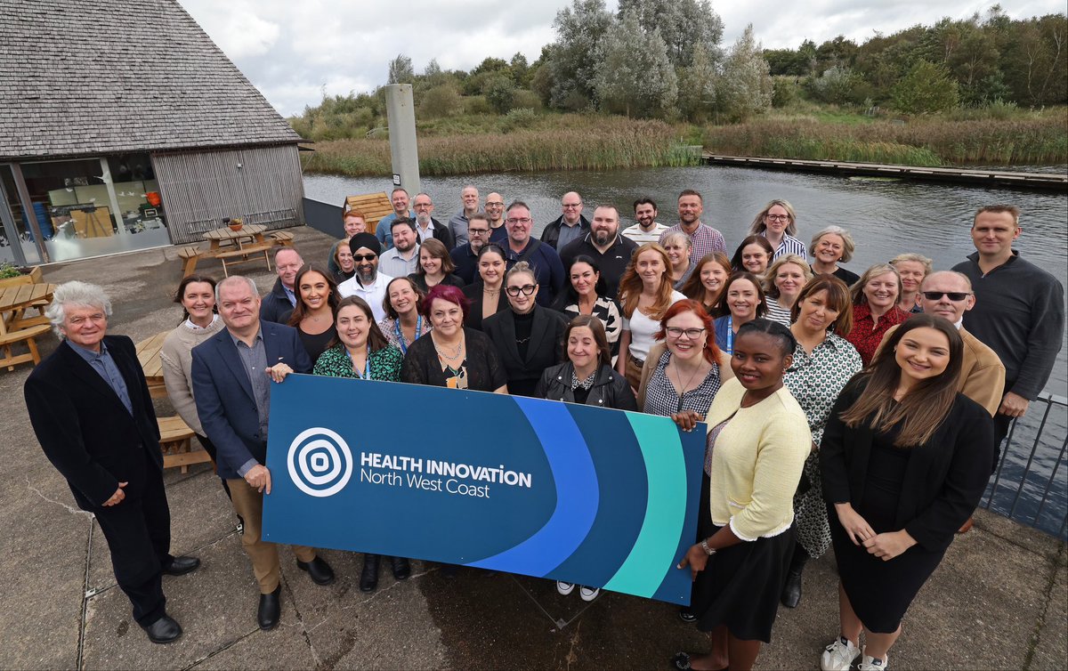 Charlottenoce's tweet photo. As of 1st October Innovation Agency is now renamed Health Innovation North West Coast. We’ve changed our name but we haven’t changed what we do (so so well!!!!)

Our vision remains to be the trusted innovation partner for Health and Care across the North West Coast 🙌🏼👏🏼 https://t.co/ve1xwQM61E