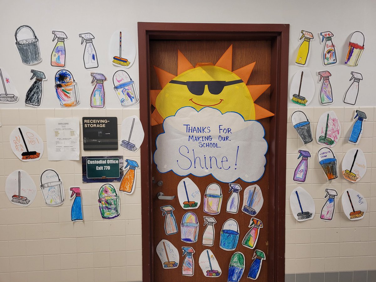 Happy Custodian Appreciation Day to our fantastic crew, Michelle, Randy, Jose, and Ralph! You make <a href="/SPHBulldogs/">Sporting Hill Elem.</a> shine! #CVproud