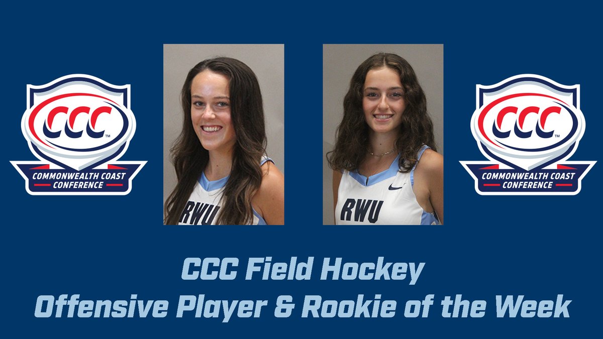 RWU_Athletics's tweet image. FH | Doherty and Sheldon Earn CCC Weekly Honors

📰bit.ly/3ti3jtX

NOTES
🏑Doherty - Offensive Player of the Week
🏑Sheldon - Rookie of the Week

#HawkPride #CCCSports #CCCFH #d3fh