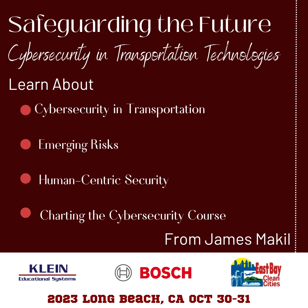 MobilizeSummit's tweet photo. With AI technology on the rise in transportation technologies, learn how we are being kept safe from keynote speaker, James Makil!

#mobilizesummit #mobilizesummit2023 #mobilitytechnologies #airbus #airtaxi #advancedairmobility #cybersecurity #cybersecuritytraining #cleanenergy https://t.co/3cT7yc6z5R