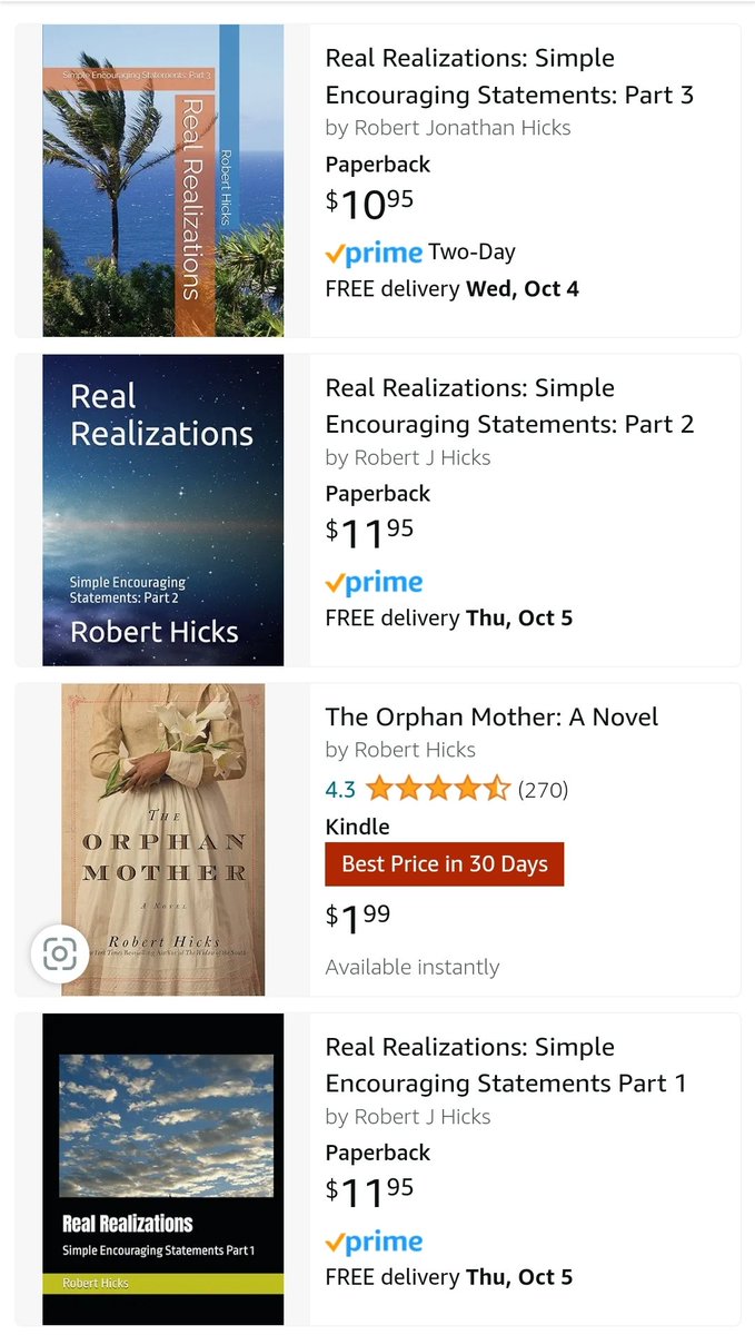 RobertHicks74's tweet image. Available on Amazon.com #RealRealizations #OneStatement #JournalYourFuture