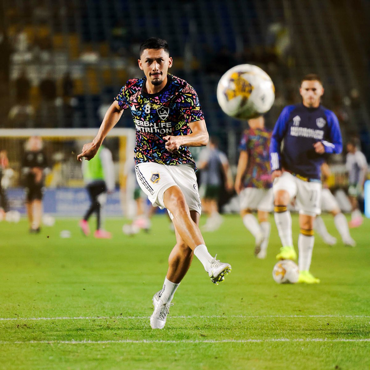 LAGalaxy's tweet photo. ✨ GIVEAWAY ✨

Enter for a chance to win a Hispanic Heritage Month Pre-Match Top 🍬

☑️ Must be following @LAGalaxy 
🔁 Retweet this post https://t.co/qd7nDKuKyw