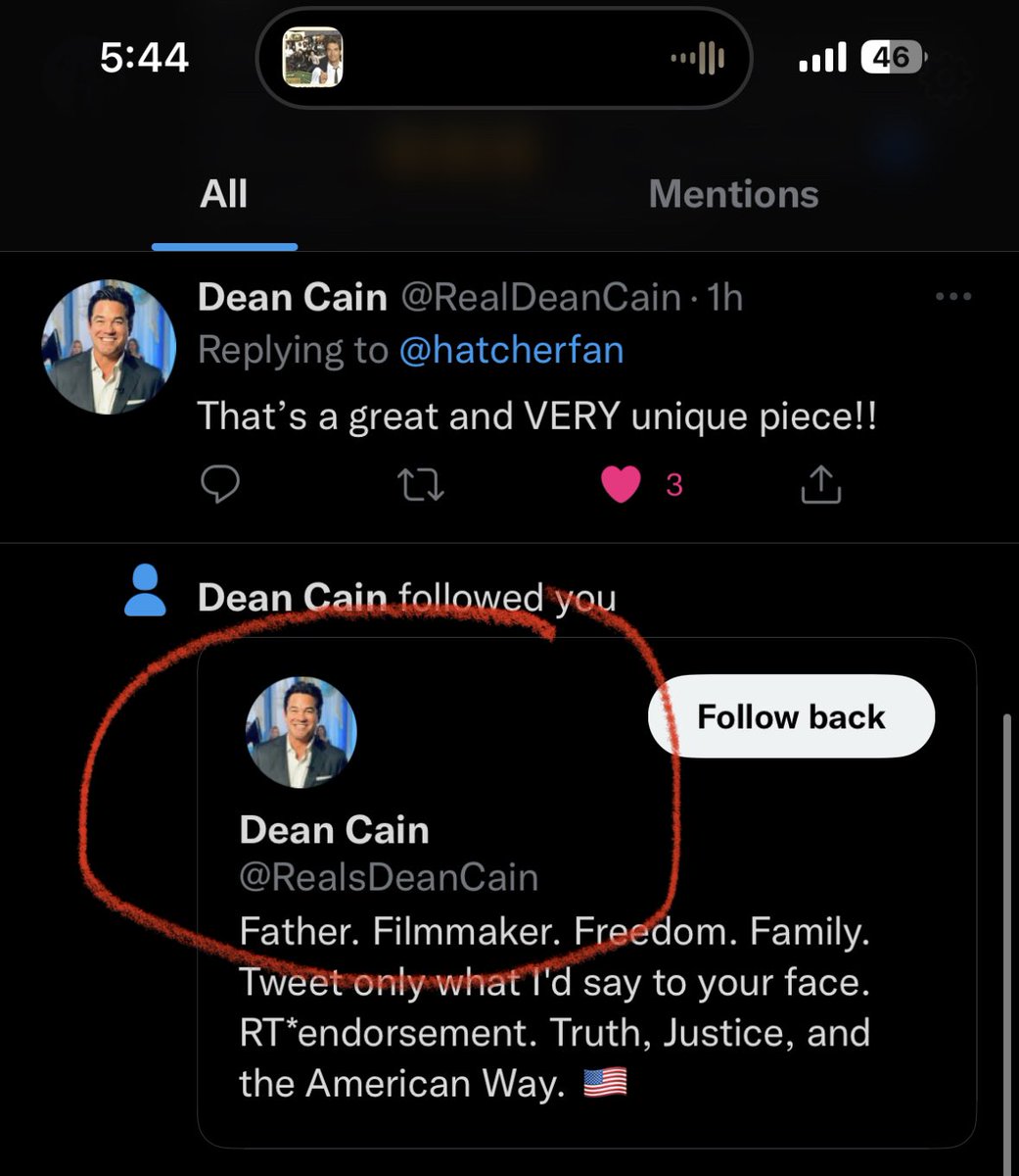 hatcherfan's tweet photo. @deancain you have an imposter! 😕 https://t.co/qI6KXrqGe6