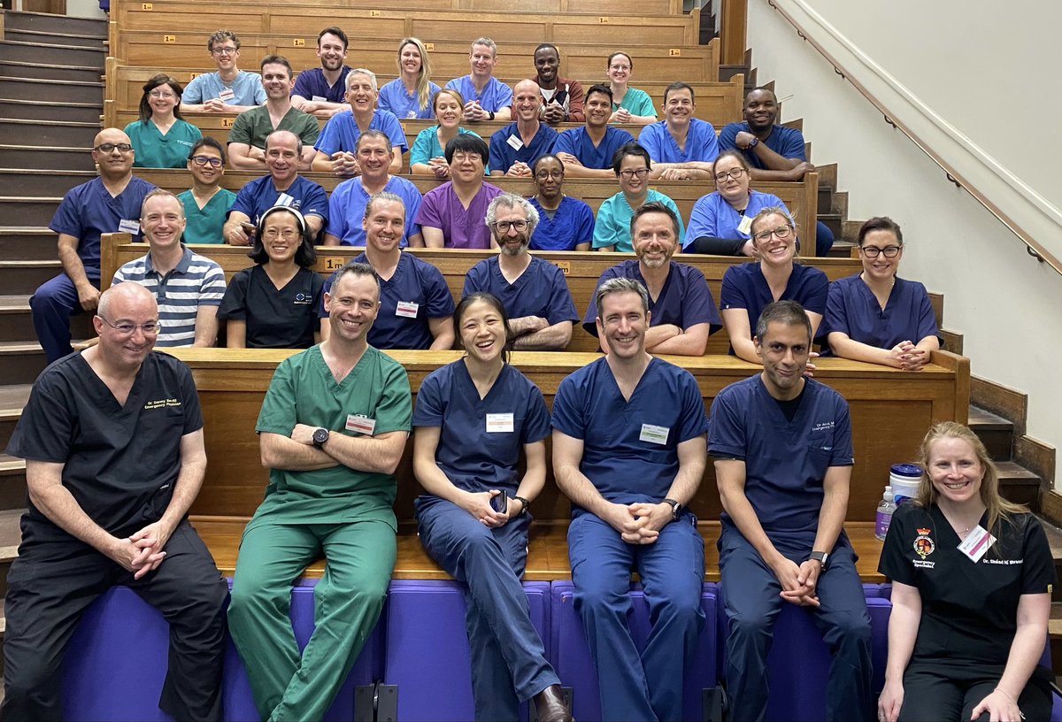 EmergEdu's tweet photo. 🎉 Congratulations to #TheProceduresCourse faculty and participants on the completion of our very first course in Cambridge, UK! 🇬🇧  💫 Two days of hands-on practice and international peer-to-peer learning on HALO procedures in the historic Human Anatomy Centre at Cambridge University has been an invaluable experience for us all.   Next stop, Leuven Belgium 🇧🇪
 @TPCourse @cjgroombridge @Sineadnib #EmergEdu #MedEd