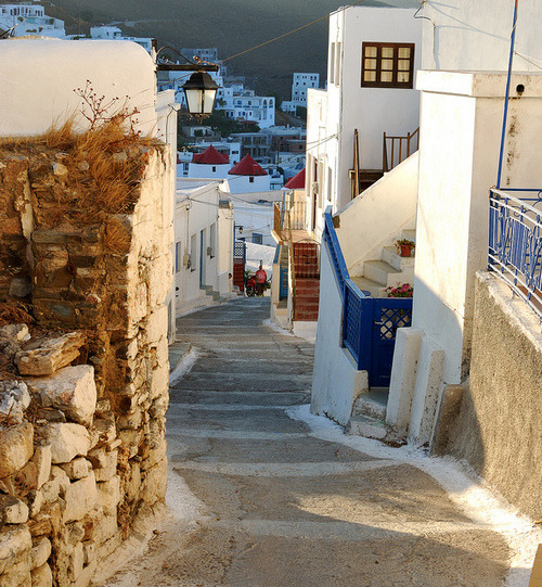 Narrow Street, Dodecanese Islands, Greece #NarrowStreet #DodecaneseIslands #Greece bentleyhale.com