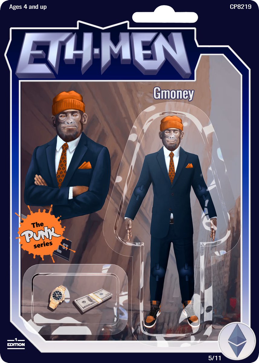 GM 👽🦧🧟‍♂️!!!
This <a href="/gmoneyNFT/">gmoney</a> x <a href="/ETHMENOFFICIAL/">ETH-MEN</a> is one of my favs 🔥