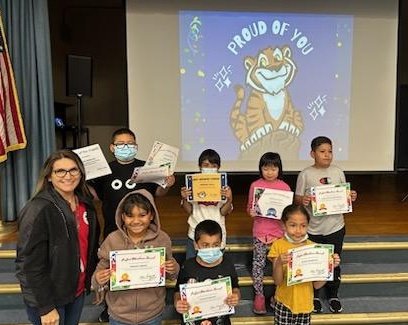 📸 Capturing the highlights of our amazing our Awards Assembly! Celebrating our Tigers' success! 🐅 @PomonaUnified @dr_ambriz_pusd