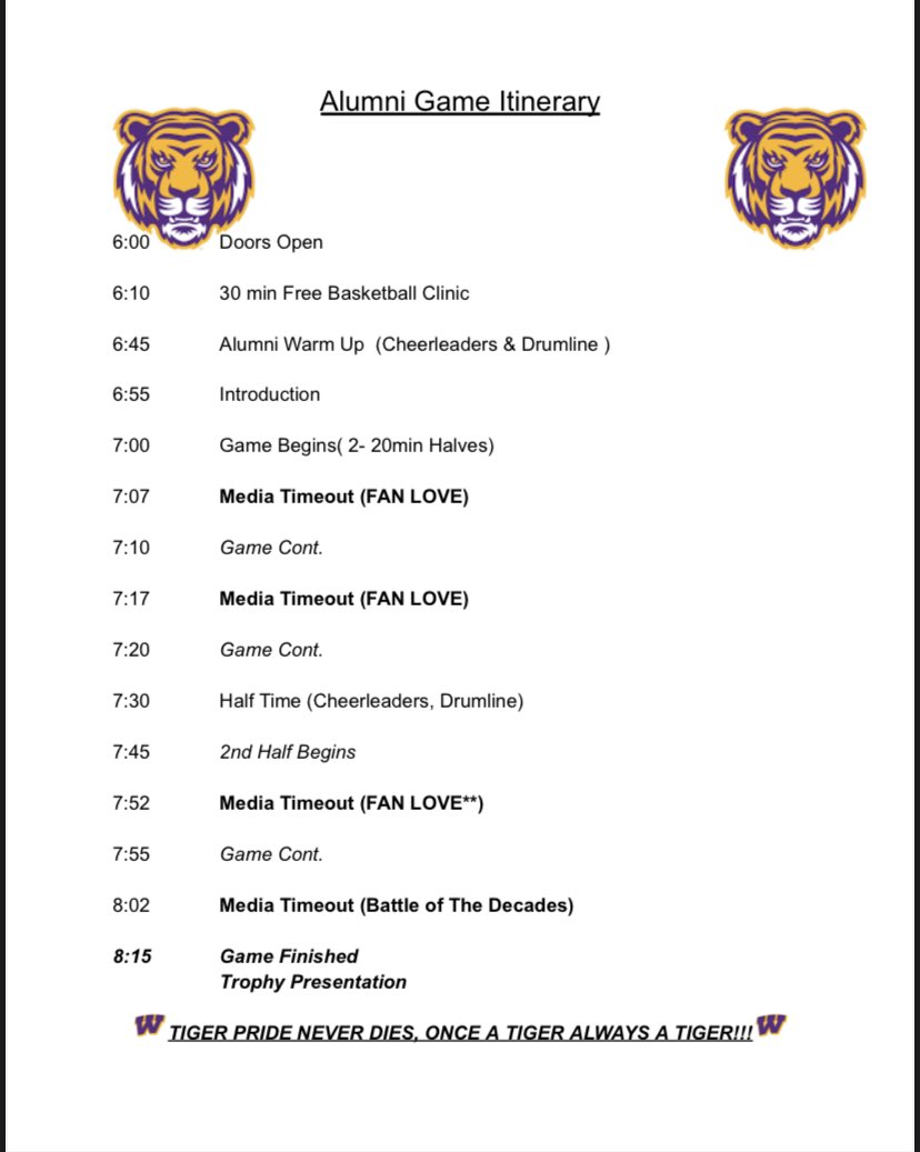 💜💛HOMECOMING IS HERE!!! I WANT TO THANK EVERYONE WHO HAS HAD A HAND IN PLANNING THIS EVENT…SPECIAL SHOUT OUT TO MY GUY Antwain Lyde YOU ARE GREATLY APPRECIATED!!! 

NOW LETS GET TO IT…WE NEED THE CITY TO COME OUT AND ENJOY THIS VIBE!!! 

 ITS THE U💜💛💜💛